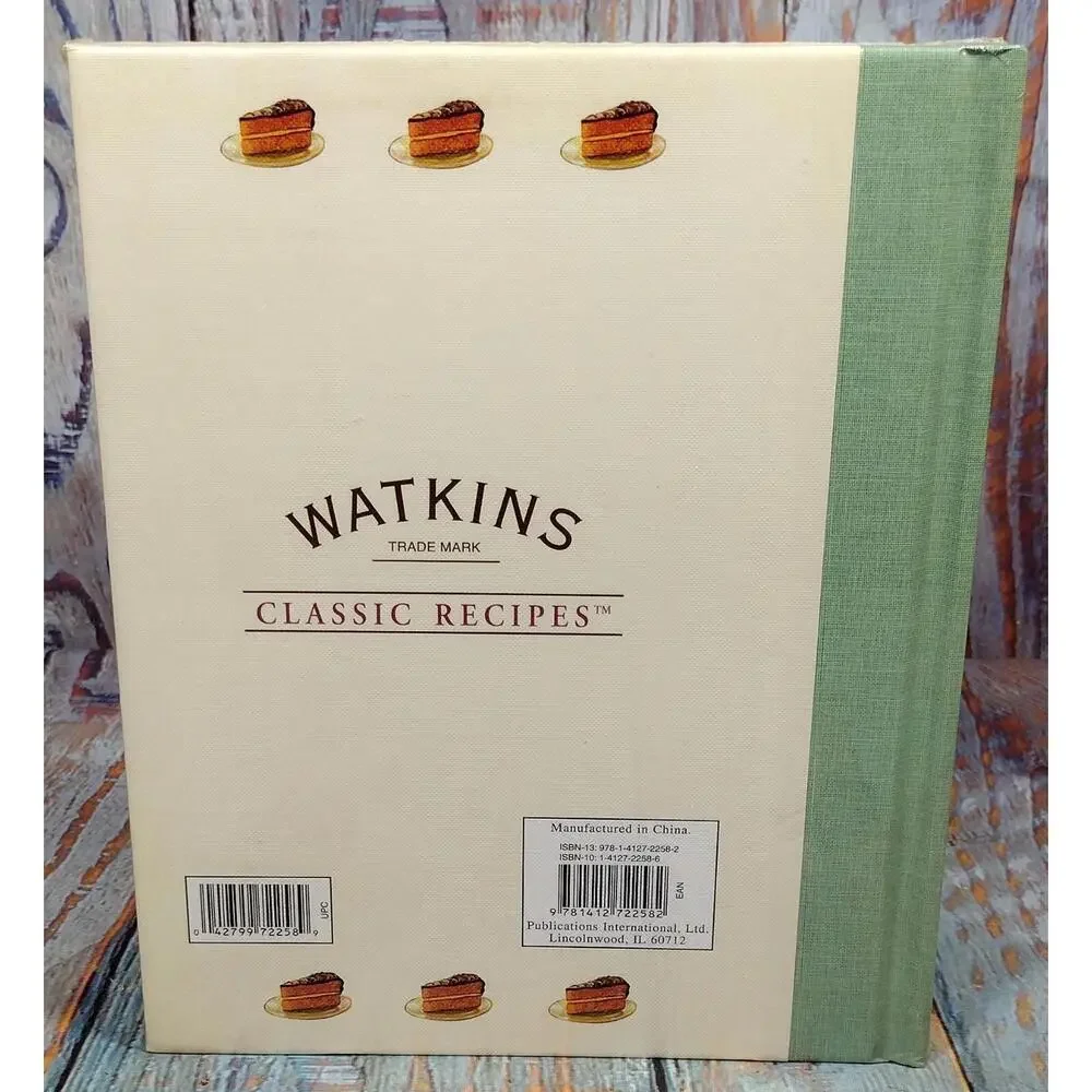 Watkins Vanilla Classic Recipes Cookbook‎